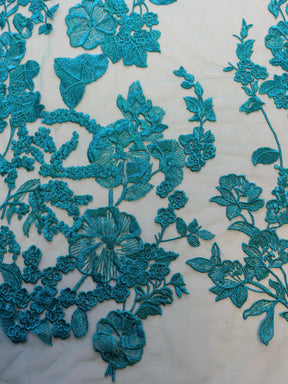 Dentelle Broderie Peacock - Garbo 