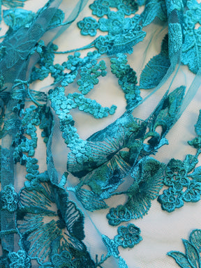 Dentelle Broderie Peacock - Garbo 