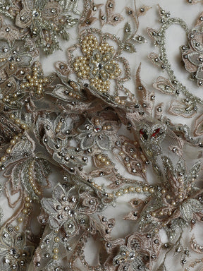 Dentelle Perlée Blush - Renata