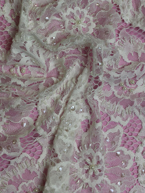 Dentelle Perlée Ivoire – Shirley
