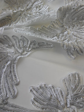 Ruban Argent Dentelle - Bonnie