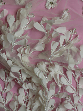 Dentelle 3D Ivoire - Tara
