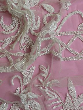 Dentelle Perlée Ivoire - Tate