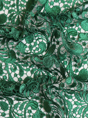 Dentelle Guipure Verte - Theresa