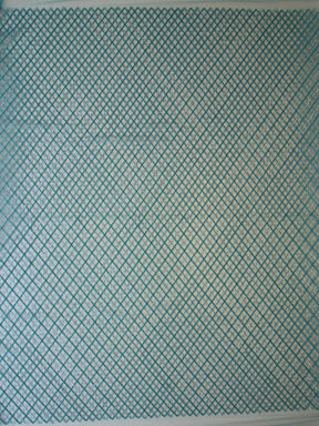 Dentelle Turquoise à Paillettes - Odelia