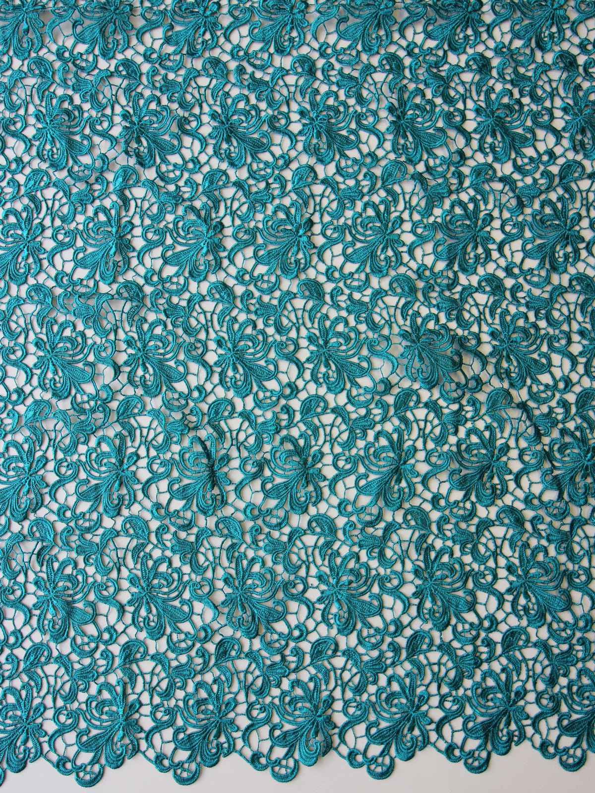 Dentelle Guipure Turquoise - Reese