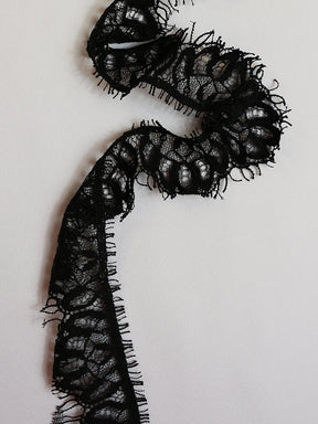 Bordure en dentelle noire - Valentina
