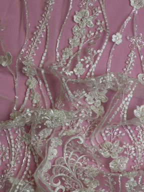 Dentelle Brodée Ivoire – Vera
