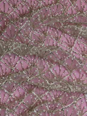 Dentelle Perlée Ivoire Pâle - Vivienne