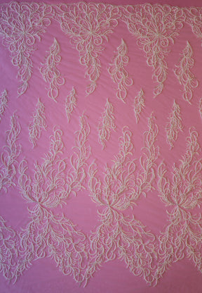 Dentelle Perlée Ivoire - Zanobia