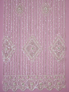 Dentelle Perlée Ivoire - Barbara