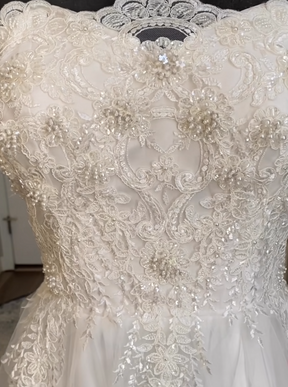 Dentelle Perle Ivoire - Geordie