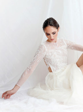 Dentelle Ivoire de bordure - Saigon