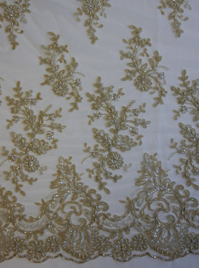 Dentelle beige - Jessica.