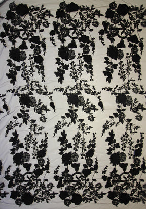 Dentelle 3D noire - Meghan