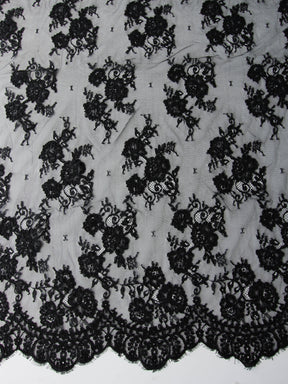 Dentelle Noire Cordonnée - Amelia