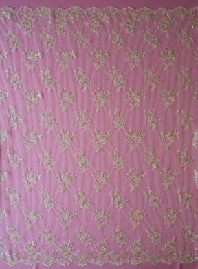 Dentelle Perlée Champagne - Chloé