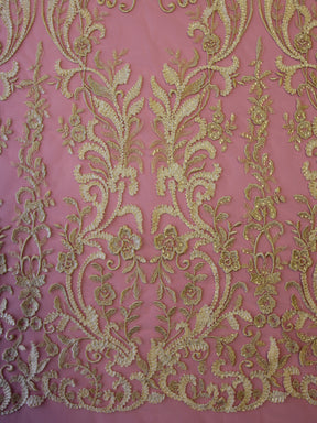 Dentelle Brodée Champagne - Dinah