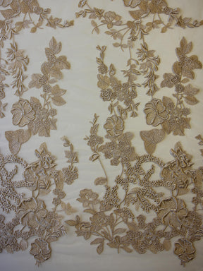 Dentelle Broderie Champagne - Garbo
