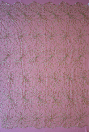Dentelle Brodée Champagne - Manon