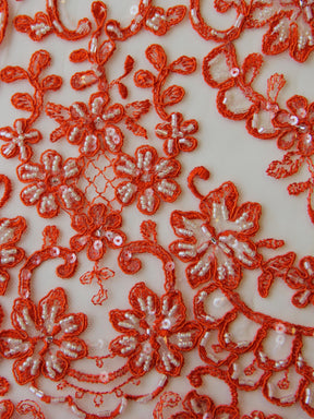 Dentelle Orange - Alexandra.