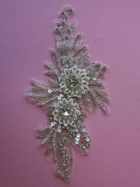 Applique en cristal brodée - Daphne