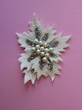 Applique en cristal brodée - Laverna