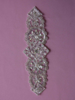 Applique en cristal brodée - Lobelia