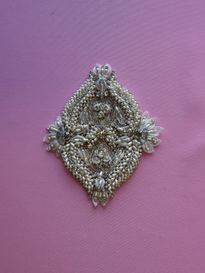 Applique en cristal brodée - Norma