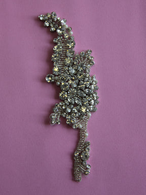 Applique en cristal brodée - Orchid