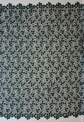 Dentelle Guipure Vert Foncé - Ebba
