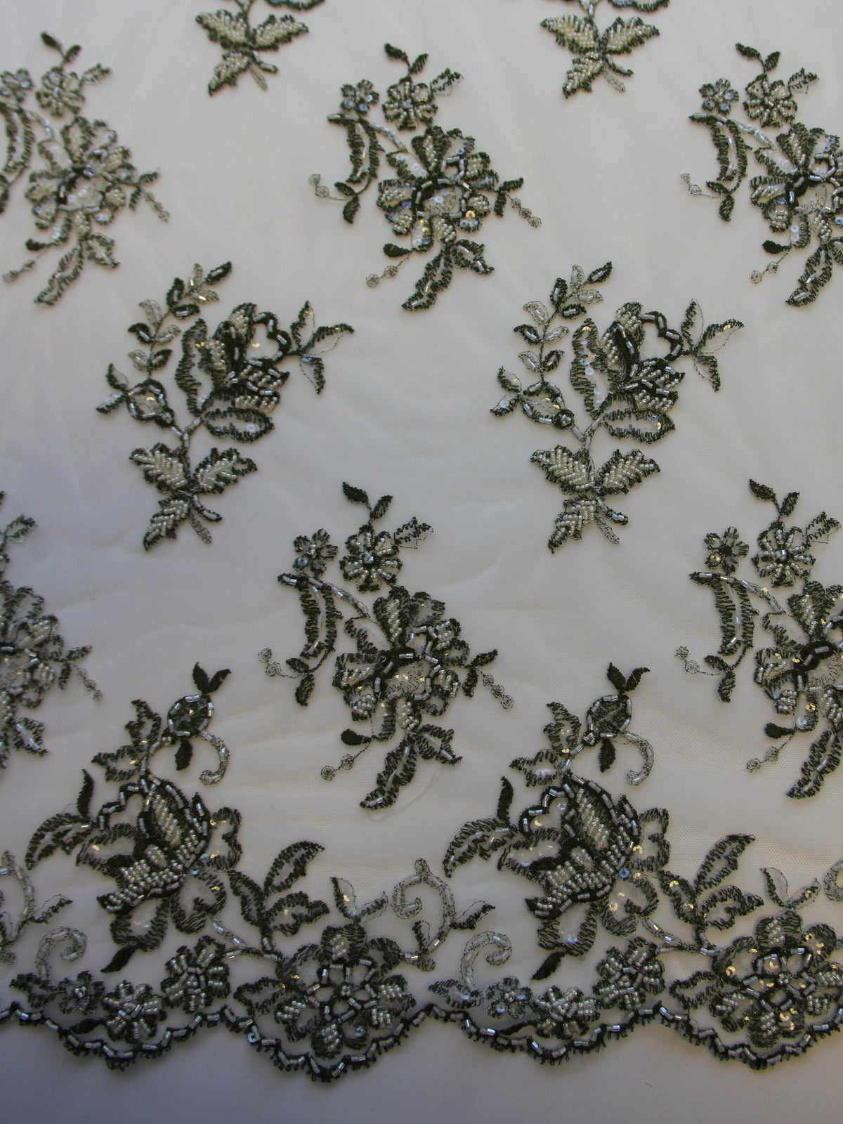 Dentelle Vert Foncé - Chloé.