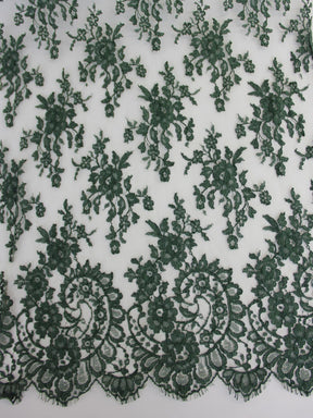 Dentelle vert foncé - Eleanor.