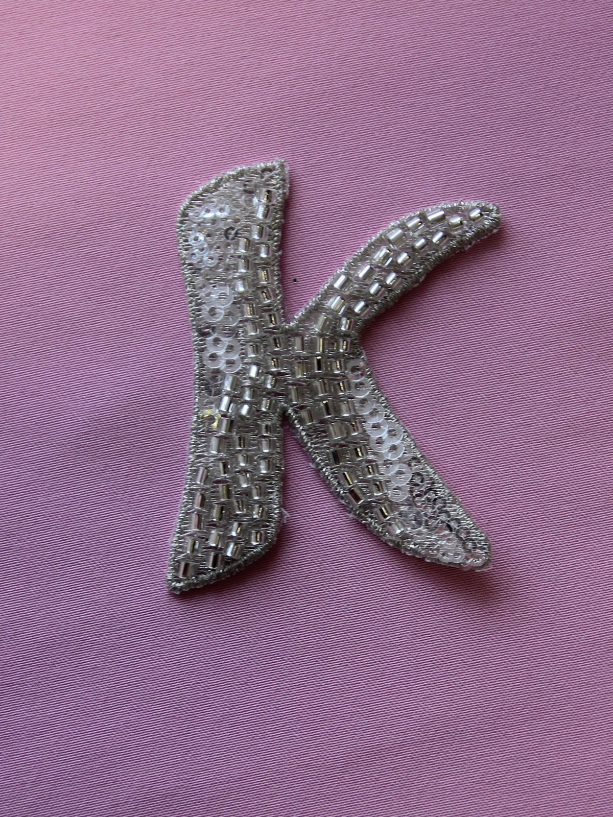 Beaded Letter K