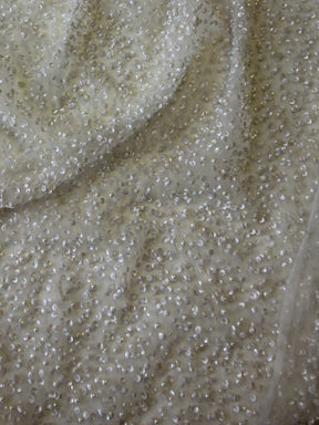 Tulle Embelli en Ivoire - Halette