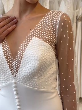 Dentelle Brodée Ivoire - Boudicca