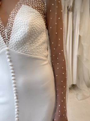 Dentelle Brodée Ivoire - Boudicca
