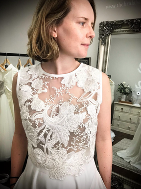 Dentelle Broderie Ivoire - Bronwyn