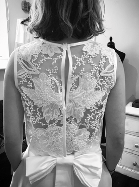 Dentelle Broderie Ivoire - Bronwyn