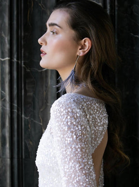 Dentelle Ornée Ivoire - Esperanza