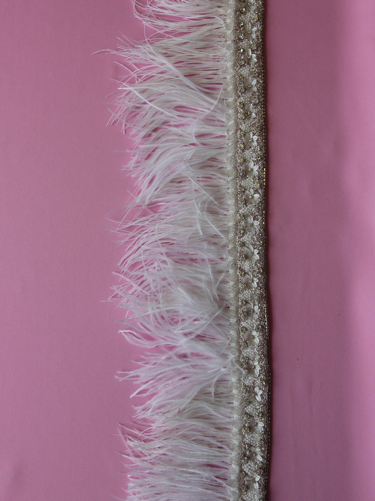 Bordure en cristal à plumes - Treasure