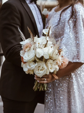 Tulle ivoire avec sequins - Flicker