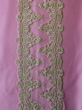 Bordure en dentelle or - Cadenza