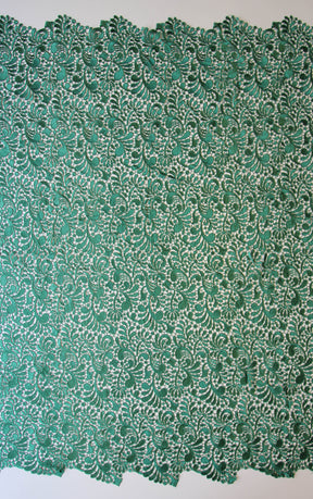 Dentelle Guipure Verte - Theresa