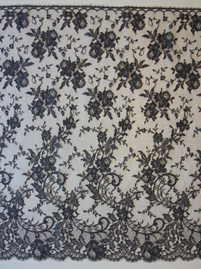 Dentelle Chantilly Grise - Kate