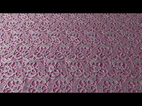 Dentelle pailletée ivoire - Logan