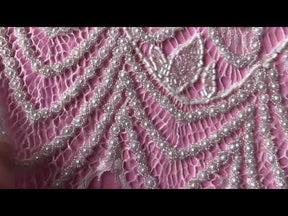 Dentelle Perlée Ivoire - Siobhan