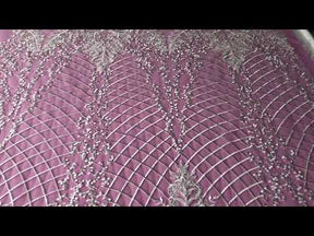 Dentelle Brodée Ivoire - Eunice