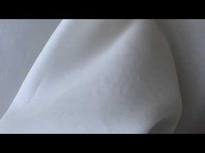 Tissu de soie organza satiné Ivoire - Charm