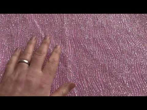 Tulle pailleté ivoire - Fascination